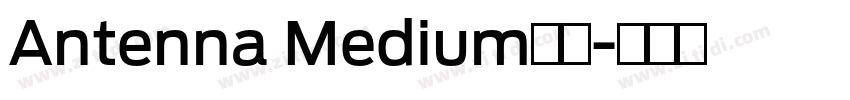 Antenna Medium字体字体转换